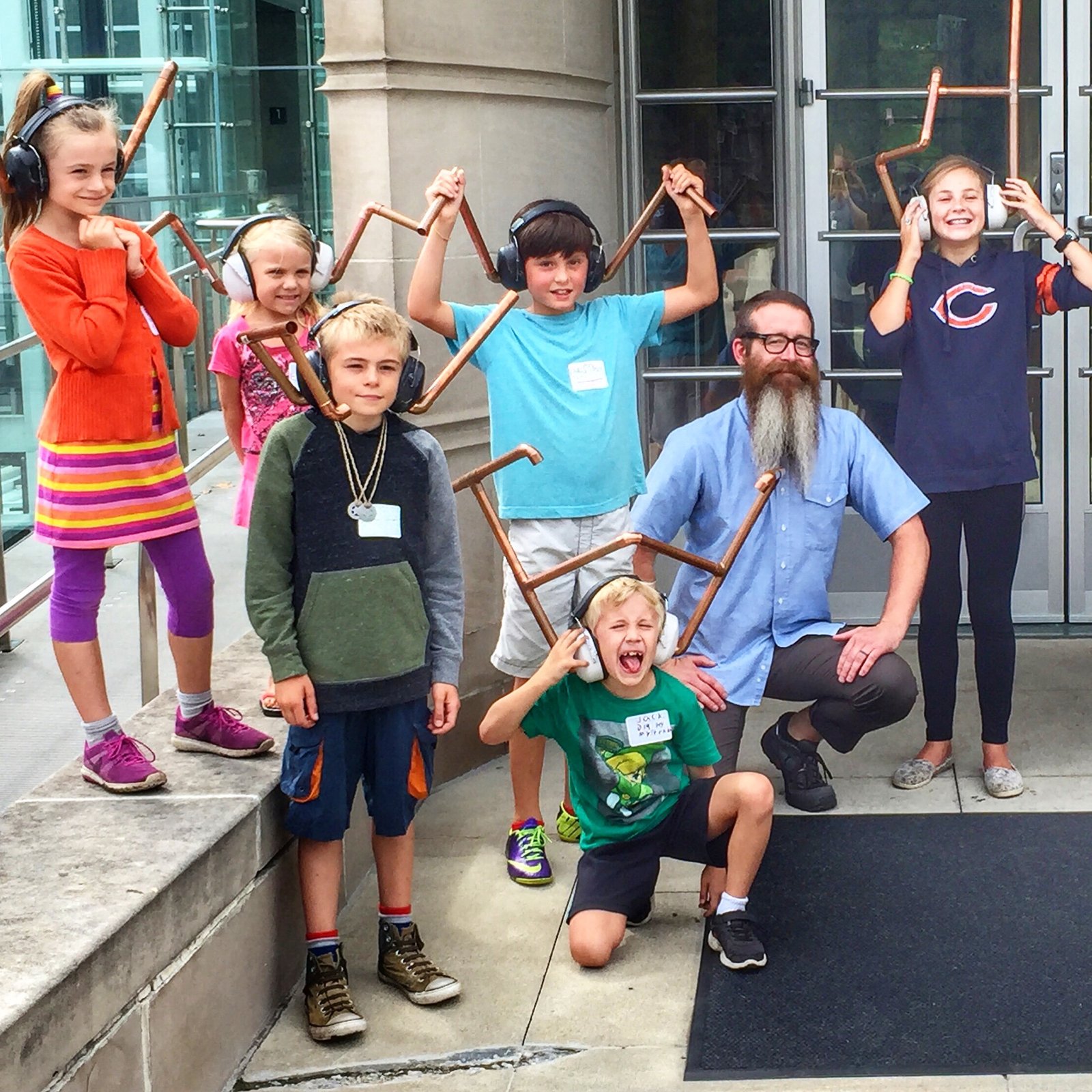Listening Instruments Invention Workshop and Soundwalk @ the Des Moines Art Center