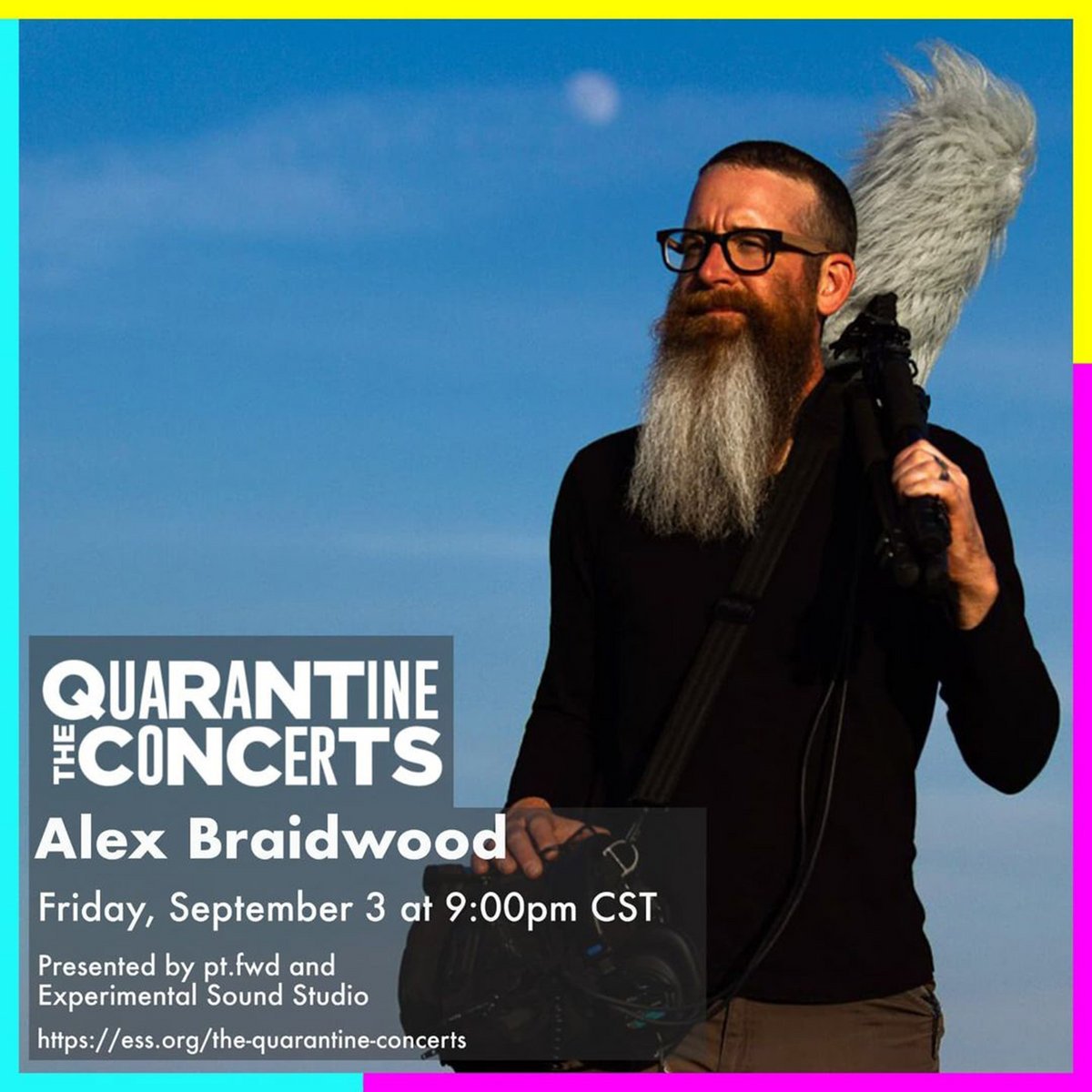 The Quarantine Concerts – Live #NatureSound Stream – presented by Experimental Sound Studio & pt.fwd